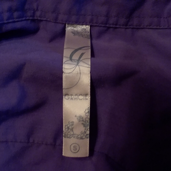Purple Button down - Picture 2 of 2